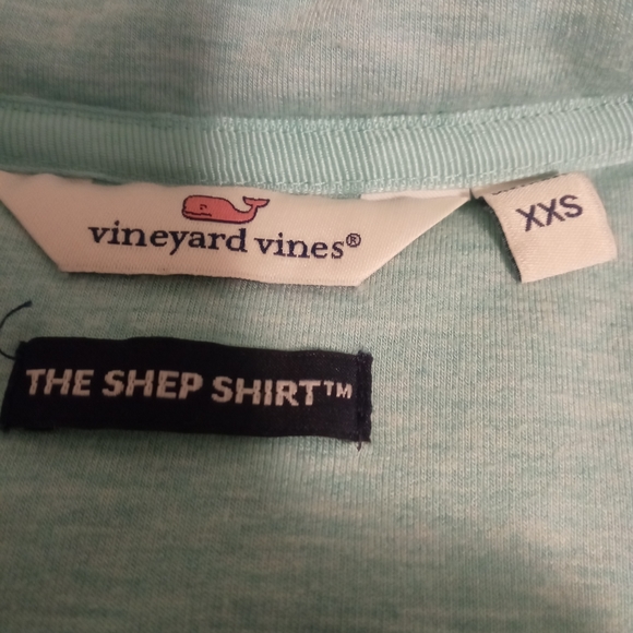 Vineyard Vines The Shep Shirt 1/4 Zip Pullover Women's Size XXS - Picture 3 of 5